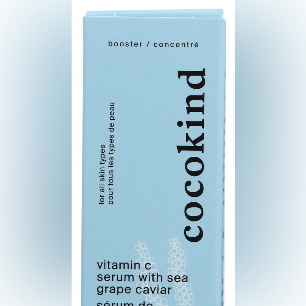 Vitamin C Serum with Sea Grape Caviar unused w/original box (cocokind)